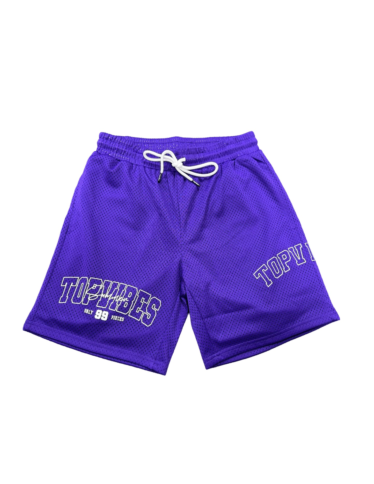 Purple shorts